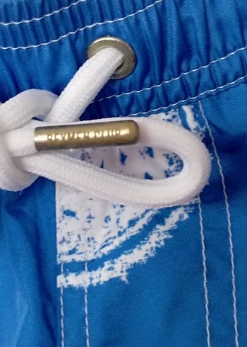 Beymen Club Mavi Desenli Erkek Deniz Şortu - Görsel 6