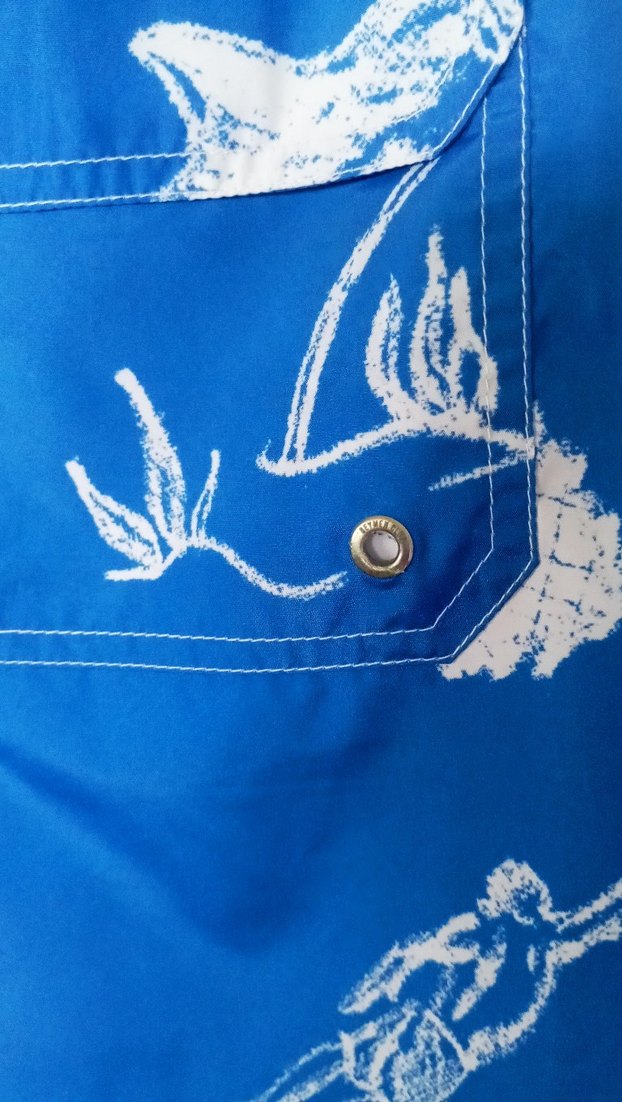 Beymen Club Mavi Desenli Erkek Deniz Şortu - Görsel 5