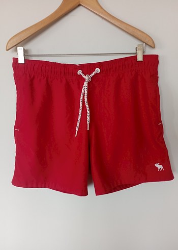 Abercrombie Kırmızı Erkek Mayo Şort