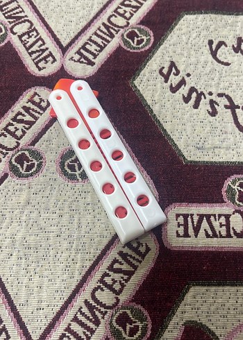 Renkli Saplı Beyaz cep tarağı - Görsel 2