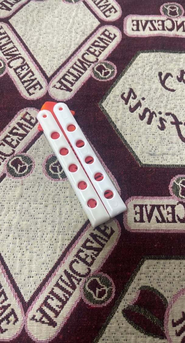 Renkli Saplı Beyaz cep tarağı - Görsel 2