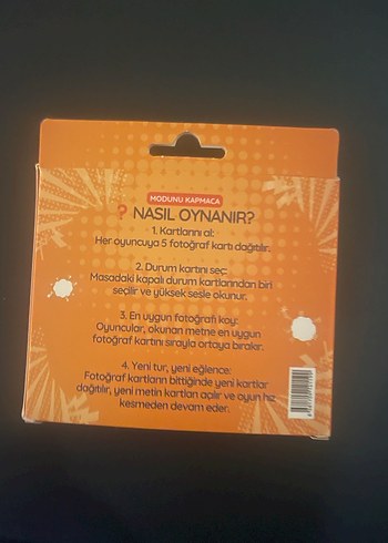 Moodunu Kapmaca Kart Oyunu 56 Kart - Görsel 2