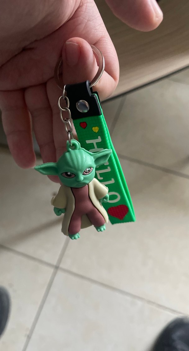 Kemer Tokalı Yoda anahtarlık - Görsel 3