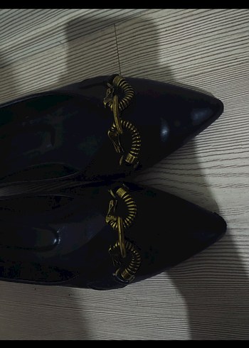 Marjin topuklu ayakkabı - Görsel 3