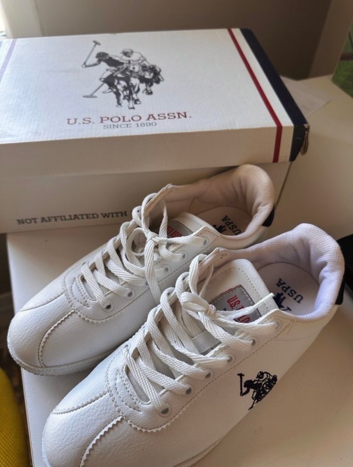 Beyaz Kadın Spor Ayakkabı - Görsel 2