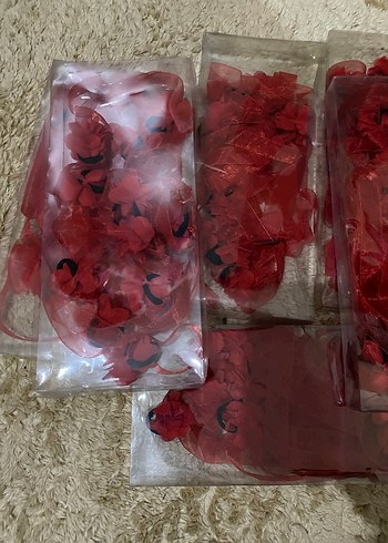 Koyu Kırmızı kına tokası - Görsel 2