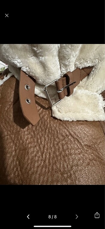l Beden kahverengi Renk Stradivarius Biker Mont