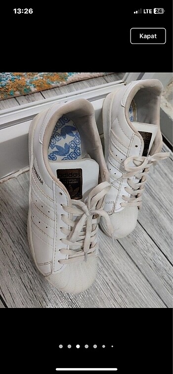 37 Beden Adidas ayakkabı