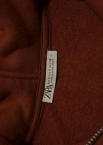 s Beden Zara sweat tarzı yelek
