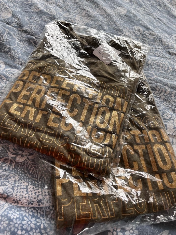 Haki Uzun Kollu Hamile Tişörtü - Görsel 5