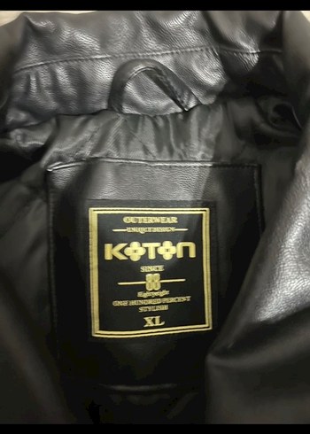 Erkek Siyah Deri Biker Ceket - Görsel 3