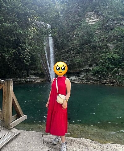 m Beden Milla sıfır kol elbise