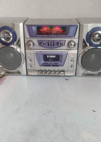 Renkli Gri Sonay Müzik Sistemi