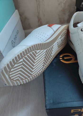 Beyaz erkek sneaker Ayakkabı - Görsel 6