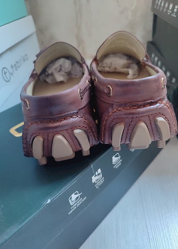 Kahverengi Deri loafer Erkek Ayakkabı - Görsel 6