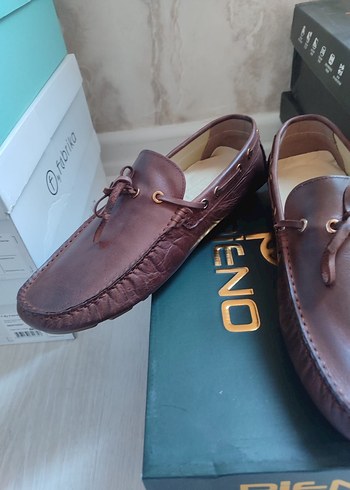 loafer Kahverengi Deri Erkek Ayakkabı - Görsel 2