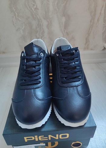 Siyah Bağcıklı erkek Spor Ayakkabı - Görsel 2