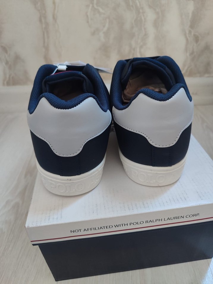 Lacivert Bağcıklı Erkek Spor Ayakkabı - Görsel 4