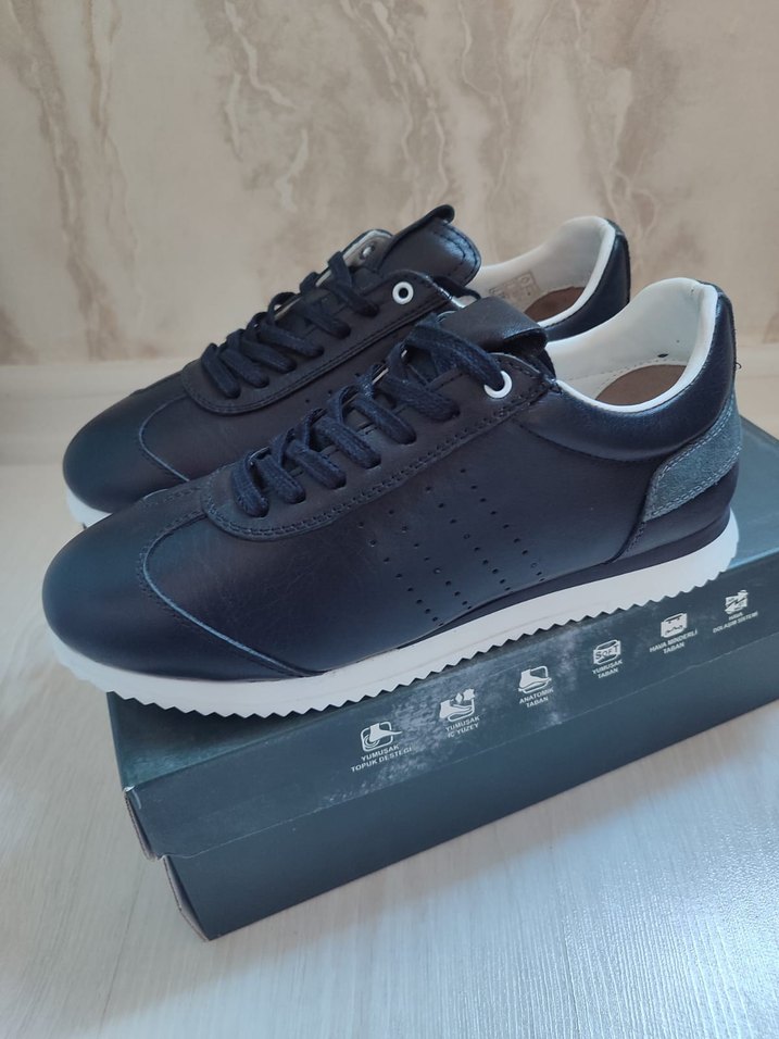 Siyah Erkek Günlük Spor Ayakkabı - Görsel 2