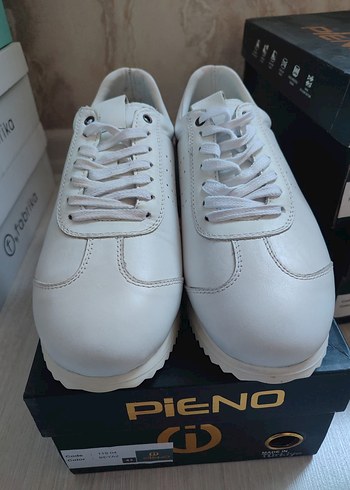 Beyaz erkek sneaker ayakkabı - Görsel 2