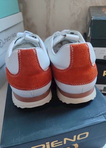 Beyaz erkek sneaker ayakkabı - Görsel 5