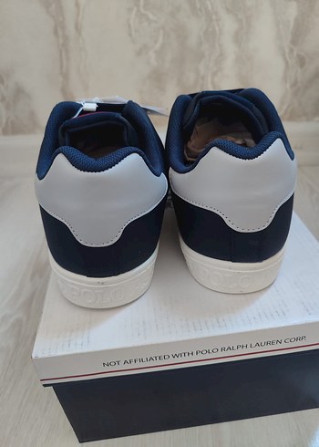 Lacivert Bağcıklı Spor Stiletto erkek Spor Ayakkabı - Görsel 4