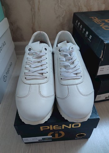 Beyaz erkek sneaker Ayakkabı - Görsel 2