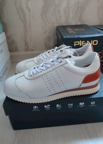 Beyaz erkek sneaker Ayakkabı - Görsel 4