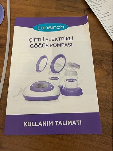 Beden Renk Lansinoh Çiftli Elektrikli Göğüs Pompası-Garantili