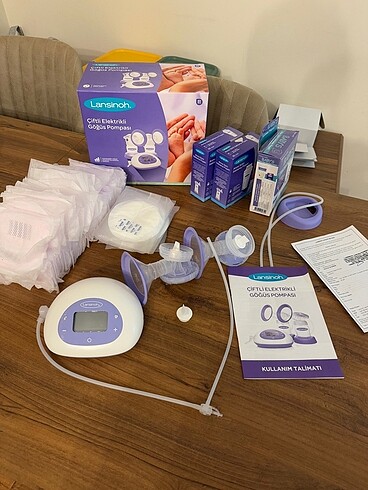 Beden Lansinoh Çiftli Elektrikli Göğüs Pompası-Garantili