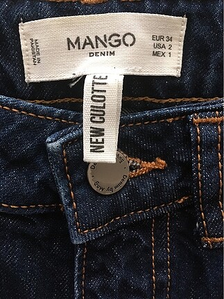Mango culotte jean