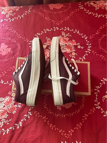 37 Beden bordo Renk Bordo vans