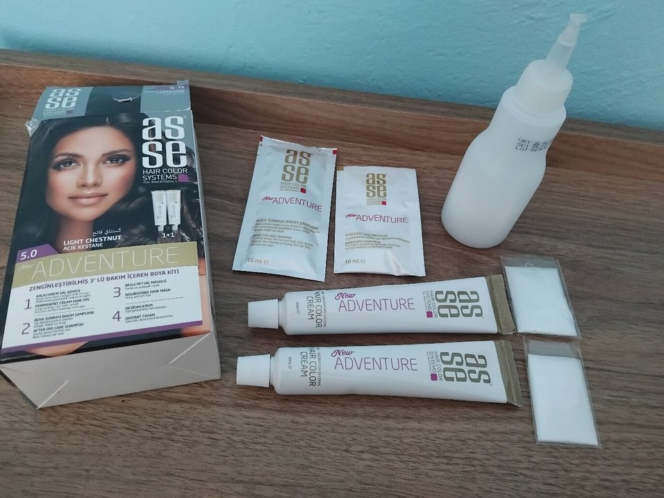 ASSE Adventure Chestnut Saç Boyası Seti - Görsel 2