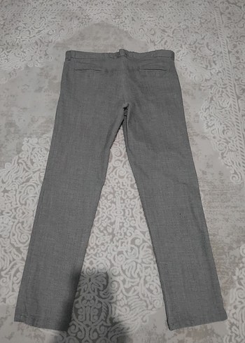 Gri Regular Fit Erkek Pantolon 97%Pamuk 3%Likra - Görsel 3