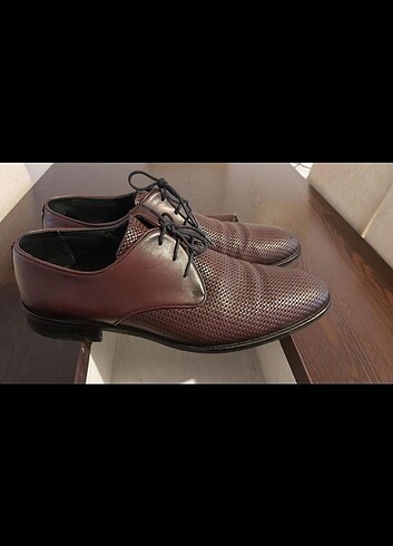Bordo erkek ayakkabı