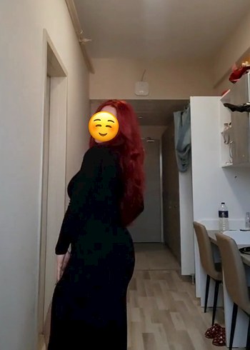 Trendyol & Milla Siyah Uzun Kollu Yüksek Yaka yırtmaçlı Elbise
