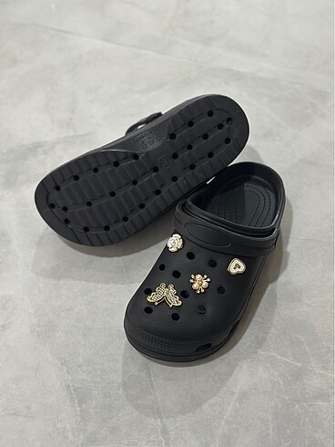 40 Beden Yüksek Taban Crocs Muadil Bayan Terlik