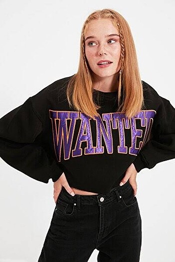Trendyolmilla Crop Sweat