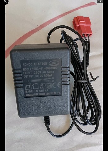 akulu araba Şarj Cihazı 6 volt orjinal