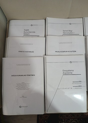 AÖF TIBBİ SEKRETERLİK DERS KİTAPLARI - Görsel 7