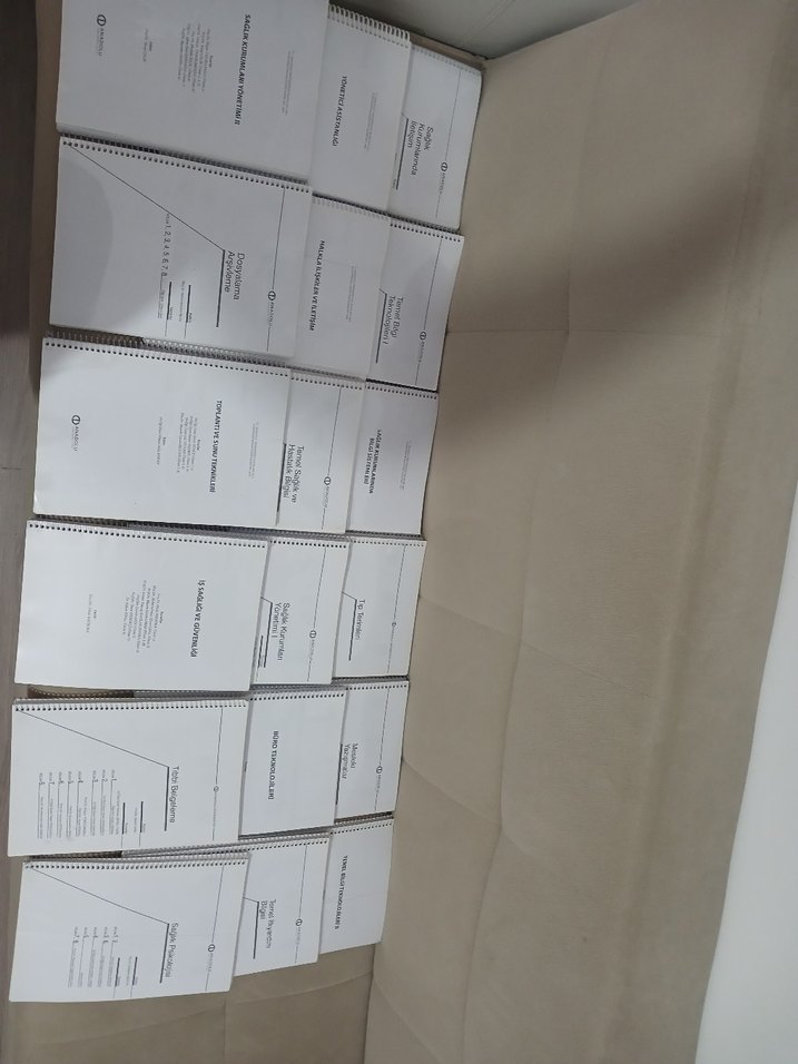 AÖF TIBBİ SEKRETERLİK DERS KİTAPLARI - Görsel 2