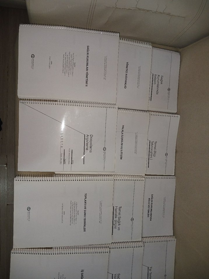 AÖF TIBBİ SEKRETERLİK DERS KİTAPLARI - Görsel 3