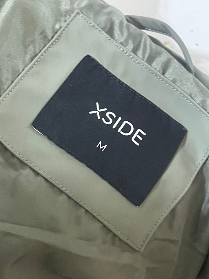 Kemerli Haki Kadın Parka - Görsel 3