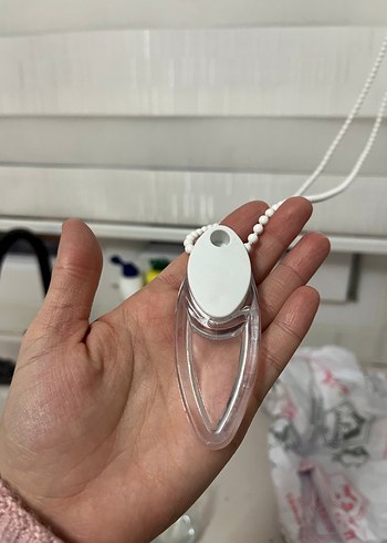 Gri Çizgili Beyaz Modern Perde - Görsel 3