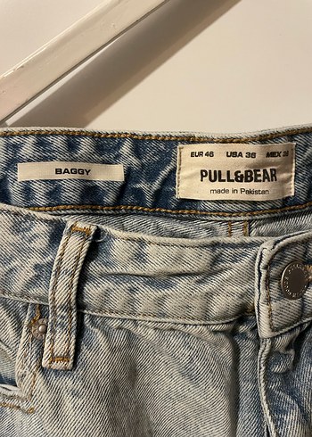 Pull&Bear Baggy kot pantolon - Görsel 2