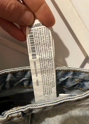 Pull&Bear Baggy kot pantolon - Görsel 3