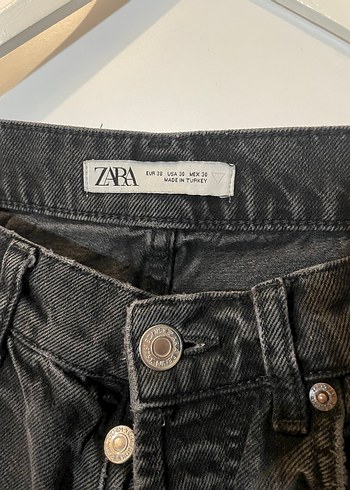 Zara koyu gri kot pant - Görsel 2