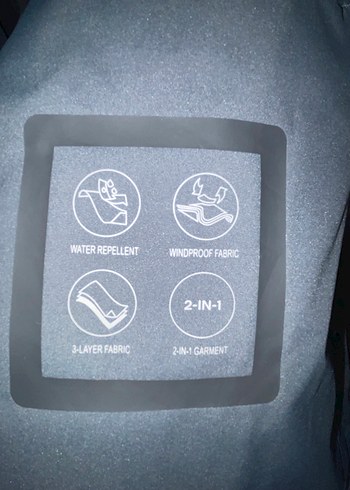 Siyah Erkek Rüzgarlık Ceket - Görsel 3