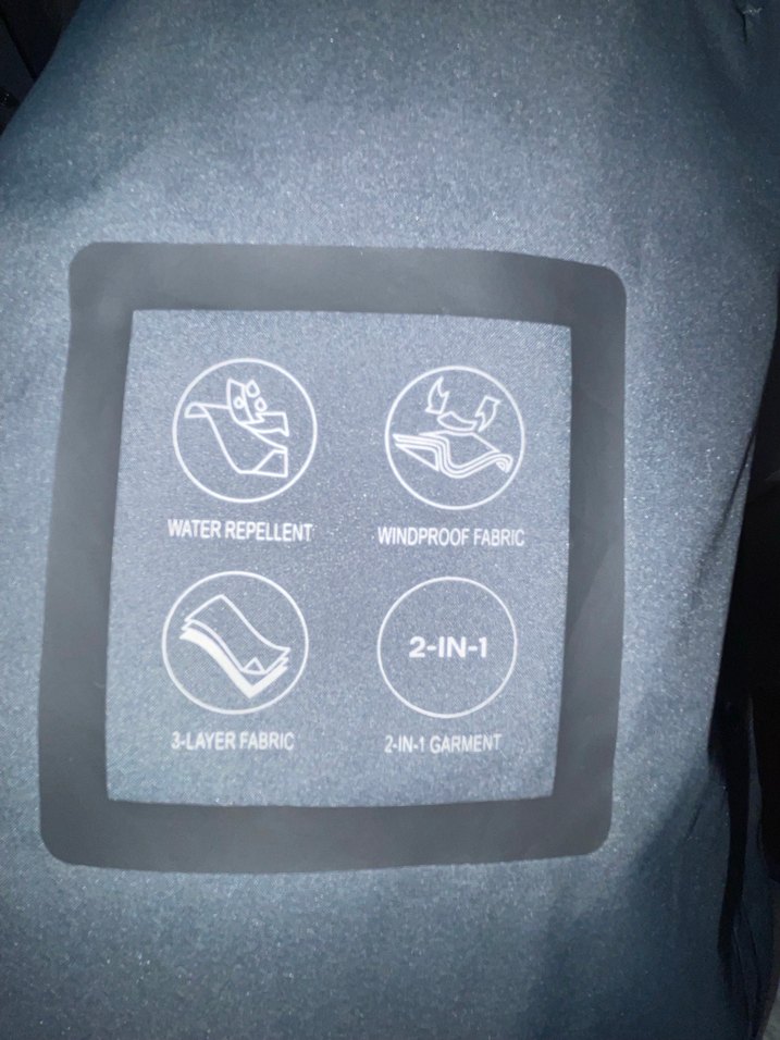 Siyah Erkek Rüzgarlık Ceket - Görsel 3