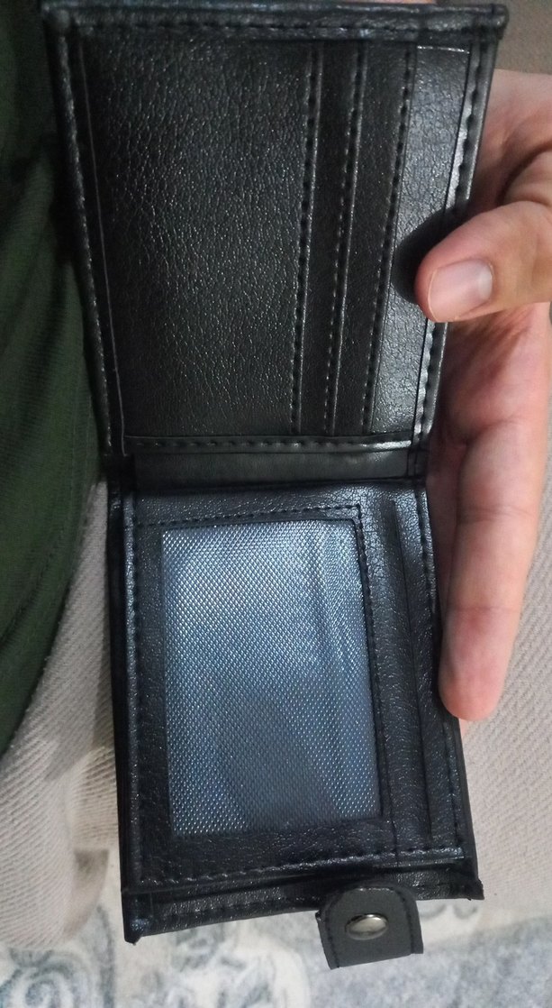 Siyah Erkek Deri Cüzdan - Görsel 3